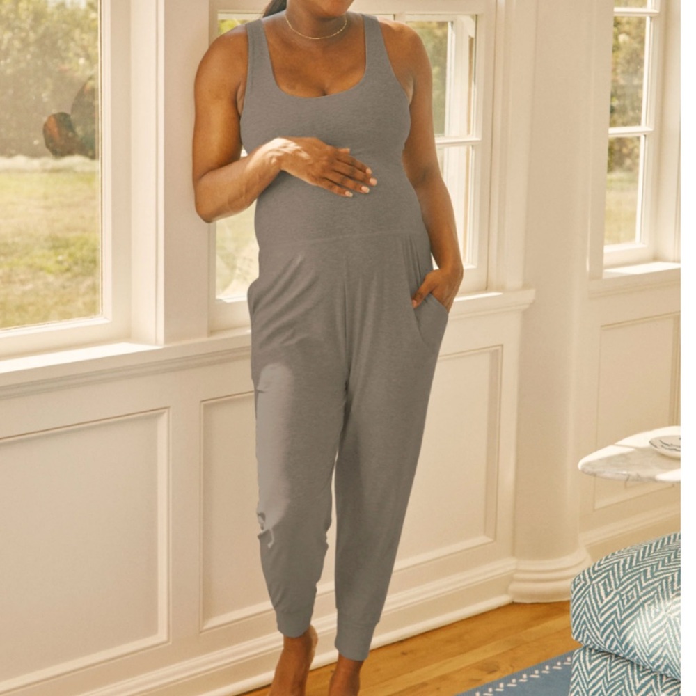 Maternity jumpsuit by beyond yoga